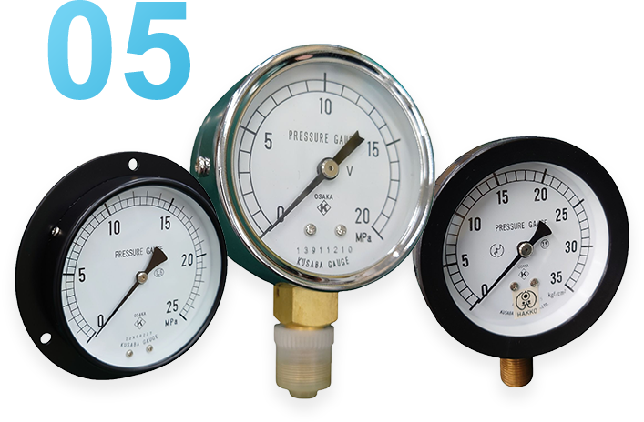 圧力計 PRESSURE GAUGE
